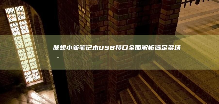 联想小新笔记本USB接口全面解析：满足多场景需求的秘密武器 (联想小新笔记本电池0%充不进电)