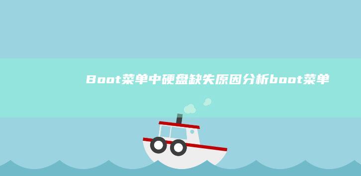 Boot菜单中硬盘缺失原因分析 (boot菜单怎么设置)
