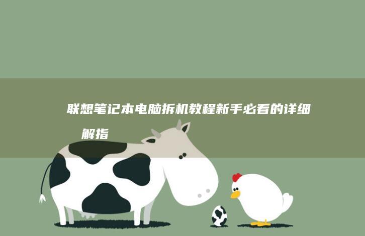 联想笔记本电脑拆机教程：新手必看的详细拆解指南 (联想笔记本电脑售后服务电话)